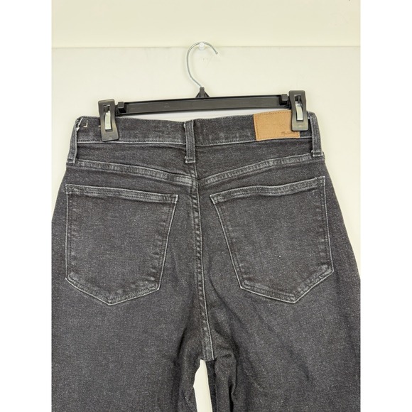 women's Madewell jeans Black 'The Momjean' Size 26 - Picture 7 of 10